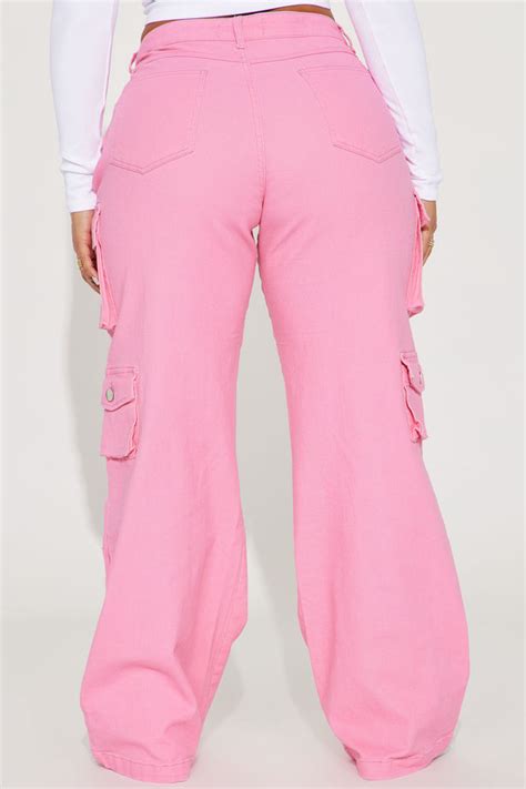 Elliana Cargo Pant - Pink | Fashion Nova