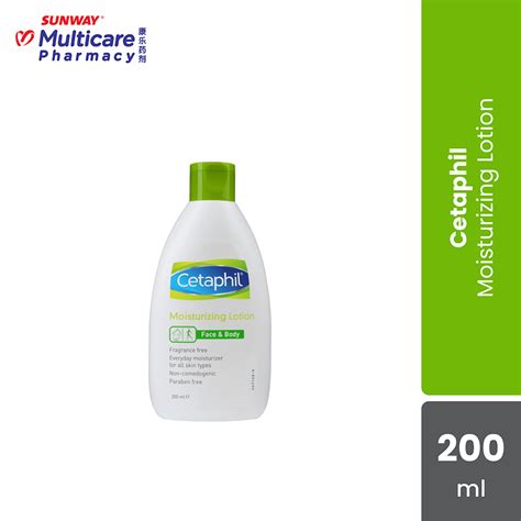 Cetaphil Moisturizing Lotion 200ml Shopee Malaysia