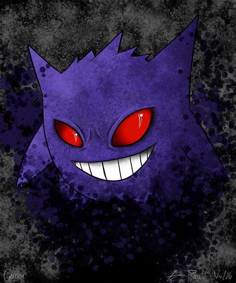 Gengar By Ragmeiister On Deviantart