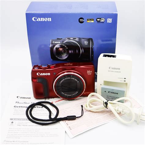 Canon PowerShot SX700 HS Wi Fi NFC 16 1MP Camera In Box 25 750mm 30x