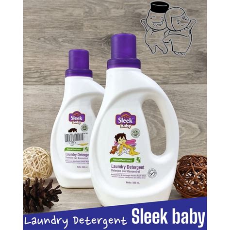 Jual Sleek Baby Laundry Detergent 450ml 500ml Shopee Indonesia