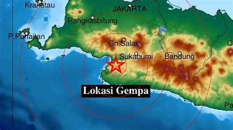 Gempa Magnitudo Guncang Kabupaten Sukabumi Pada Oktober