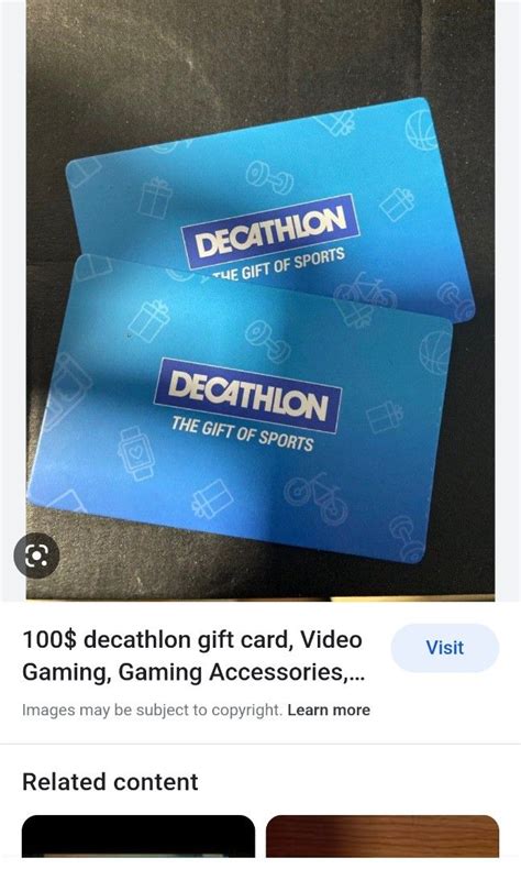 Decathlon Voucher Tickets Vouchers Store Credits On Carousell