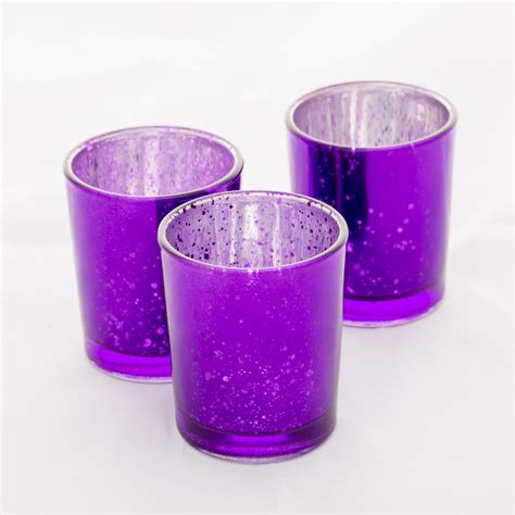 Richland Votive Candles And Richland Mercury Votive Holders Set Of 12