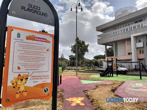 Inaugurato Il Parco Giochi Donato Dalla Plasmon Alla Citt Di Latina