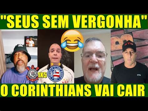 Vamos Rir React Corinthians X Bahia Brasileir O Youtube