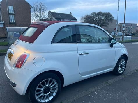 Fiat 500c Convertible In Crewe Toll Edinburgh Gumtree