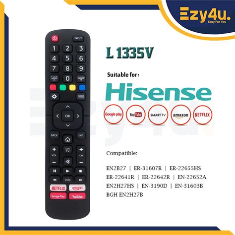 ORIGINAL Hisense EN2BS27H TV Remote Flat Panel LED TV Remote Control EN