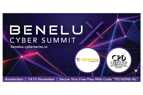 Ga Gratis Naar De Benelux Cyber Summit 2023 In Amsterdam Techzine Nl