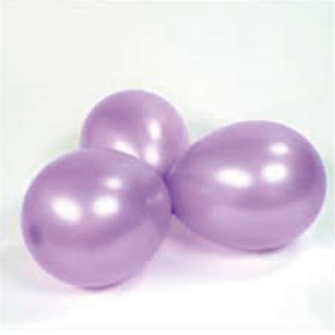 Globos Latex Lilas Perlados X Unidades