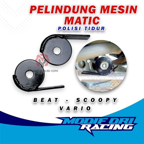 Jual Pelindung Mesin Matic Beat Scoopy Fi Engine Mounting Pelindung