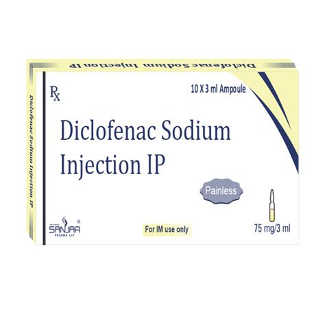 Diclofenac Sodium Injection Ip Sanjar Pharma