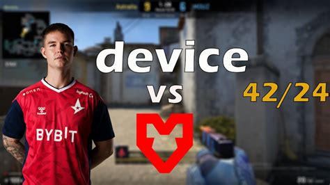 Cs Go Pov Demo Astralis Device Vs Mouz De Inferno Iem