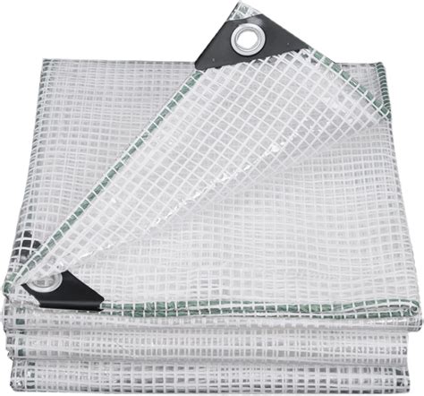 Amazon De Transparente Gitter Gewebeplane F R Outdoor Garten Anh Nger