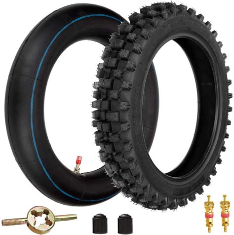 Amazon FVRITO 80 100 12 3 00 12 Back Rear Tire And Inner Tube For