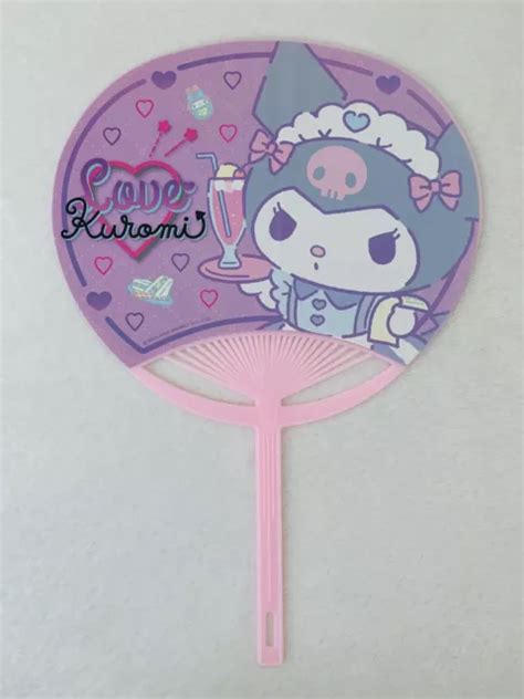 Tenue De Serveuse Sanrio Japan Kuromi My Melody Ventilateur Pouces