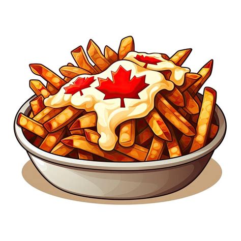 Premium AI Image | Canada Poutine