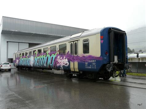 Bls Jahre L Tschbergbahn Ausstellungswagen Zum Thema Reinigung