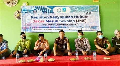 Perkenalkan Hukum Cabjari Natuna Di Tarempa Gelar Program JMS