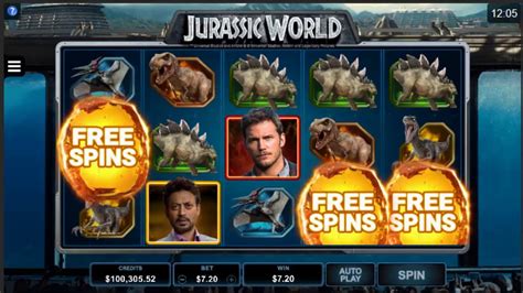 BIG WIN On Jurassic World Slot Machine From Microgaming YouTube