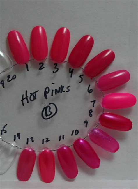 PraiseTheGlaze: Hot Pink Nail Polish Wheels