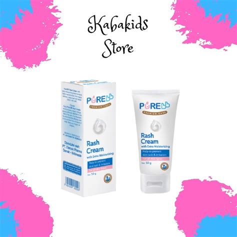 Jual Pure Baby Rash Cream 50 Gr PureBB Krim Ruam Bayi Shopee Indonesia