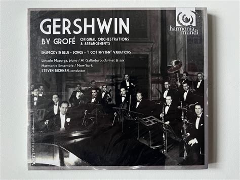 Gershwin By Grofe Rhapsody In Blue Songs I Got Rhythm Variations