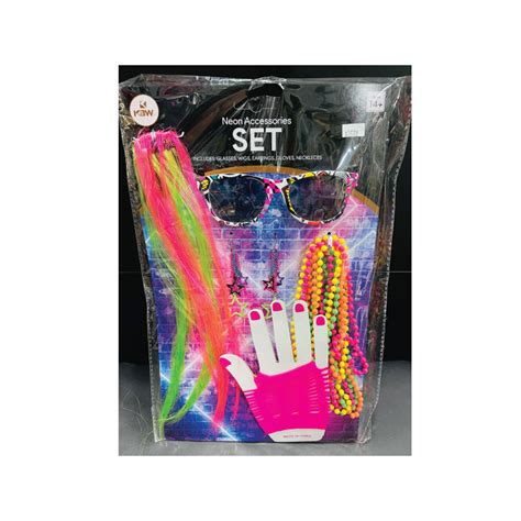 80's Neon Accessories Set - Cappel's