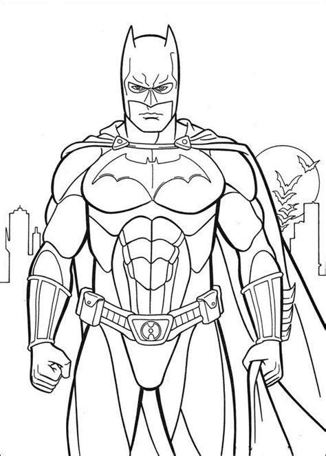 Batman Fargelegging Tegninger 27 Batman Coloring Pages Superhero Kleurplaten