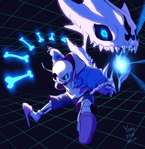 75 Undertale Sans Fanart Gaster Blaster | Amaru Xochitl