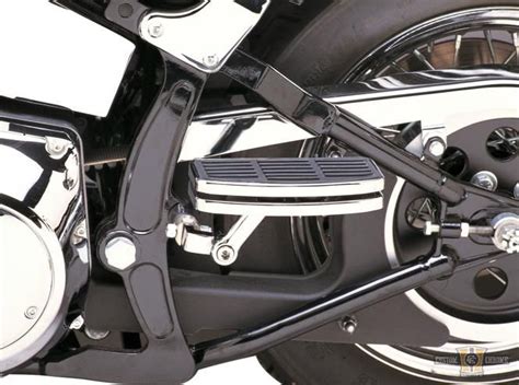 Adjustable Mini Passenger Floorboards Chrome For Softail Fx Fl