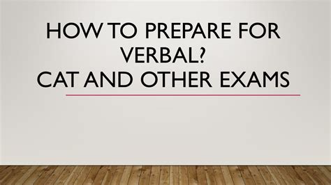 How To Prepare For Verbal Ability For CAT I VARC I MBA Entrance Exams I