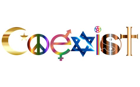 COEXIST Ornate - Openclipart