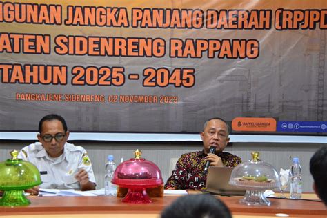 Website Resmi Sidrap Susun Rancangan Awal RPJPD 2025 2045 Pemkab