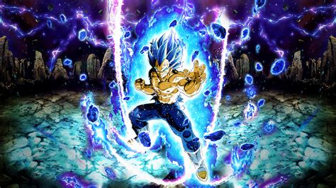 Super Saiyan Blue Evolved Vegeta Wallpaper By Clannadan On Deviantart