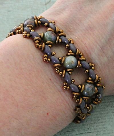 Linda S Crafty Inspirations Bracelet Of The Day Ivy Bracelet