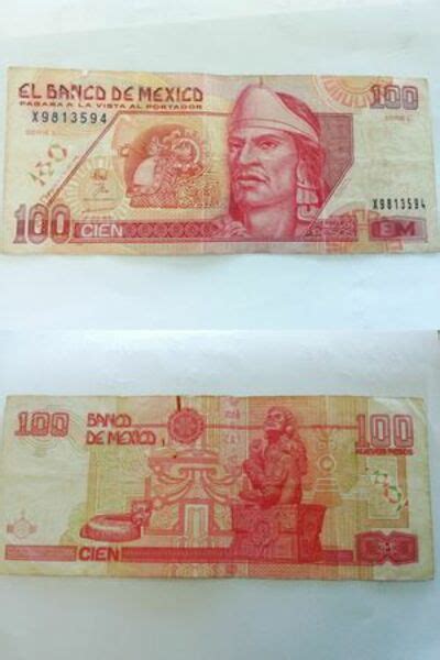 100 Nouveaux Pesos Mexique Numista