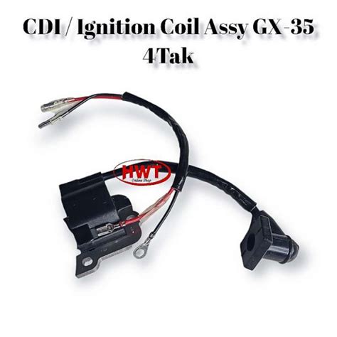 Jual CDI Ignition Coil Koil Pengapian GX35 Mesin Potong Rumput 4 Tak Di