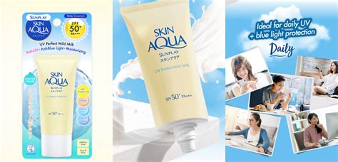 Sunplay Skin Aqua Uv Perfect Mild Milk Sunscreen Your Modern Lifestyle