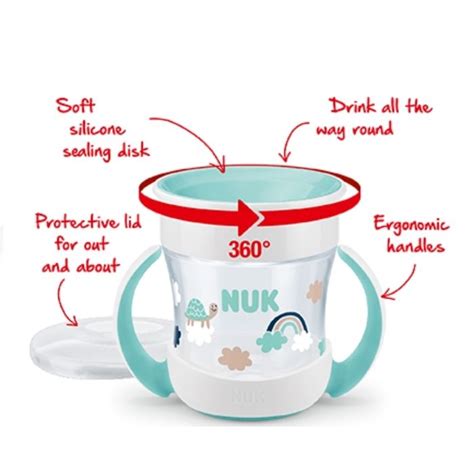 NUK Evolution Mini Magic Cup 160ml With Lid Atelier Yuwa Ciao Jp