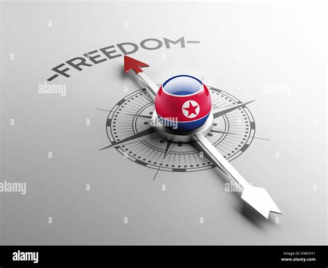 North Korea High Resolution Freedom Concept Stock Photo - Alamy