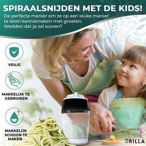 Spirelli Spiraalsnijder Spiralizer Voor Groenten Courgette Snijder