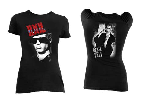 Billy Idol Rebel Yell Womens Tee