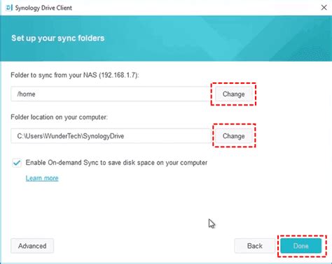 Sync Folder To Synology Nas From Pc Or Another Nas