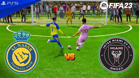 FIFA 23 VOLTA Al Nassr vs Inter Miami النصر ضد انتر ميامي Ronaldo