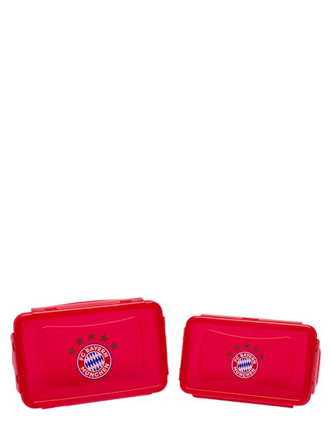 Lunch Box Set Of 2 Official Fc Bayern Munich Store