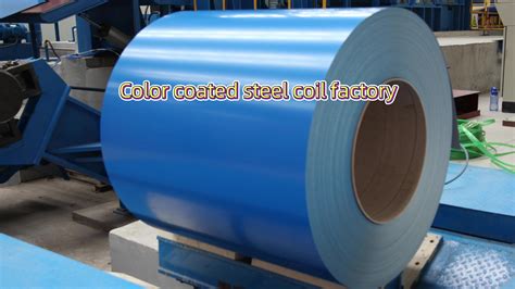 Ral Color 0 4mm 0 5mm Thickness Ppgi Coils Color Coated Steel Coil