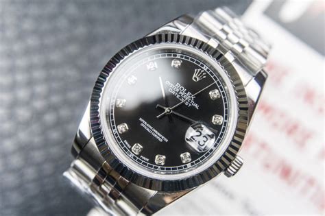 Muški sat s automatskim pokretom Rolex Oyster Perpetual Datejust Black