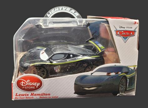 Disney/Pixar Cars Lewis Hamilton And Bruce Boxmann 2-Pack Toy Racers ...