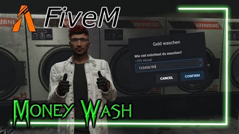 FiveM ESX FREE Money Wash Mit Ox Lib Ox Target Installations